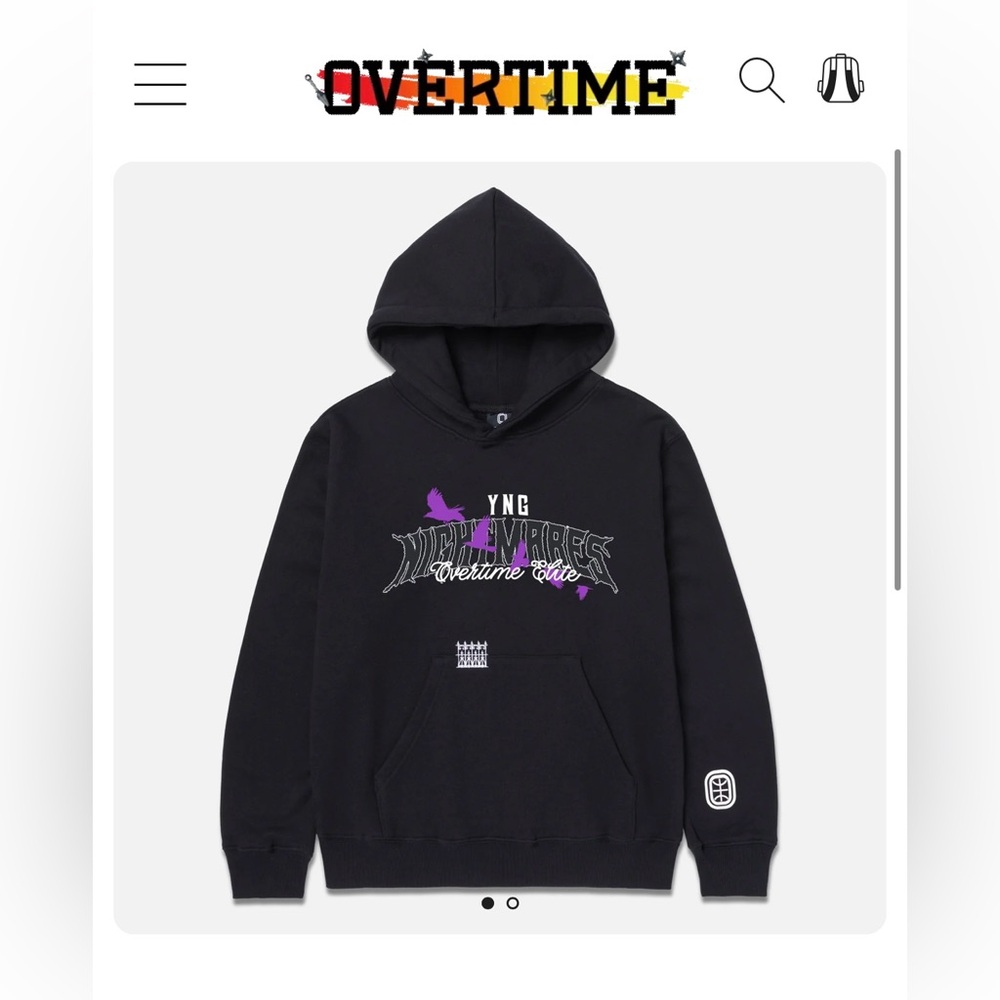SET-OVERTIME YNG NIGHTMARES HOODIE AND PANTS